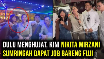 Dulu Menghujat, Kini Nikita Mirzani Sumringah Dapat Job Bareng Fuji