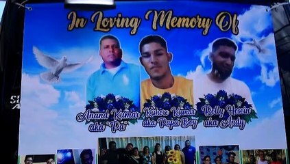 FUNERALS FOR PENAL TRIPLE MURDER VICTIMS