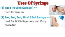#syringe_||_Types_of_Syringe_||_Parts_Name_of_Syringes