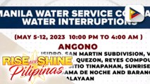 Bahagi ng Angono, Taytay, Binangonan, Taguig, at Makati, mawawalan ng tubig simula Biyernes