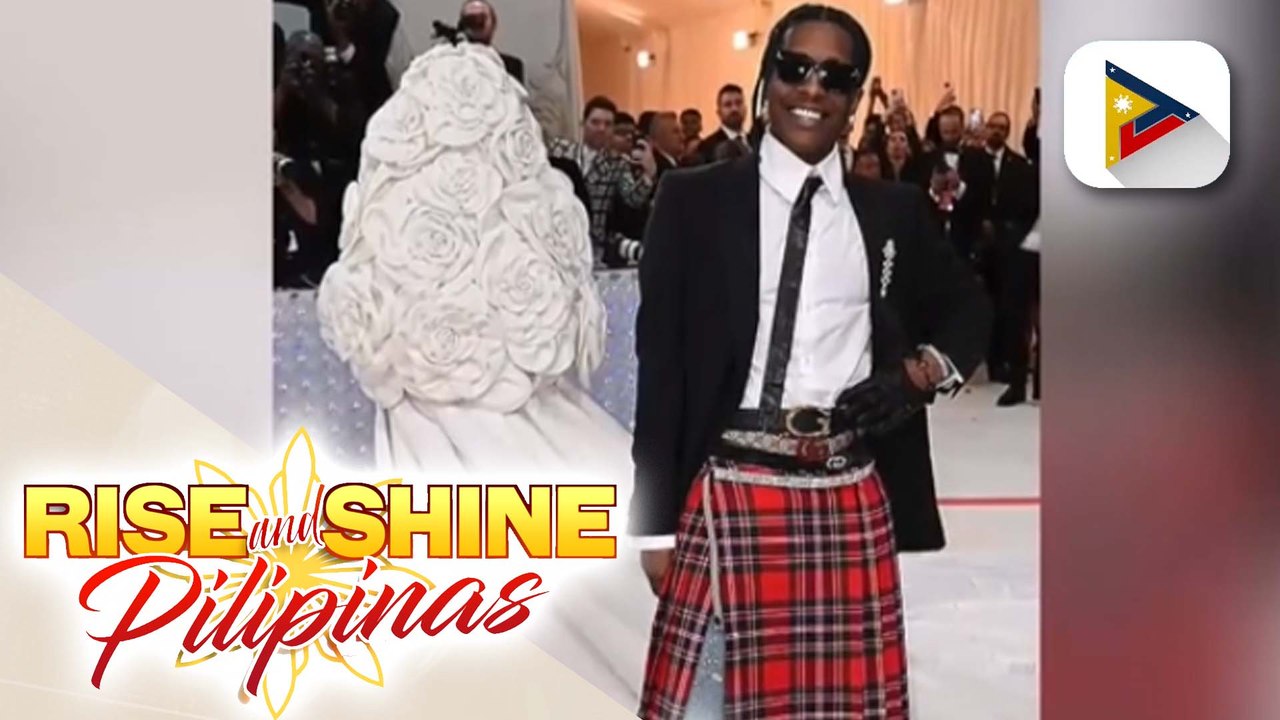 TALK BIZ | American rapper na si Asap Rocky, nag-apologize sa isang fan na nasagi sa Met Gala