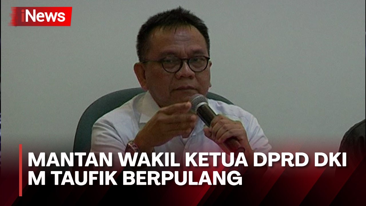 Idap Kanker Paru, Mantan Wakil Ketua DPRD DKI M Taufik Meninggal Dunia