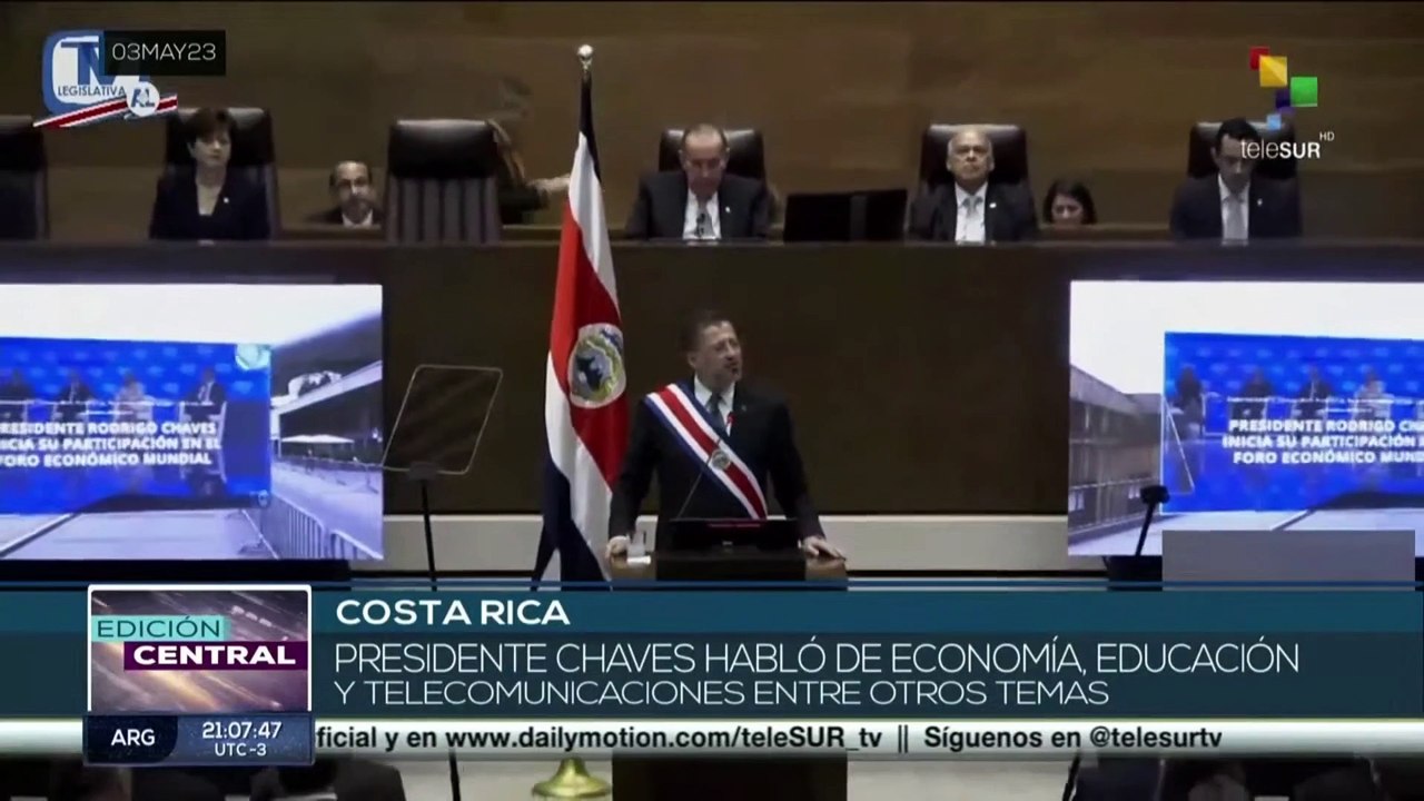 Informe del presidente Rodrigo Chaves ante el Parlamento de Costa Rica es cuestionado por ciudadanos