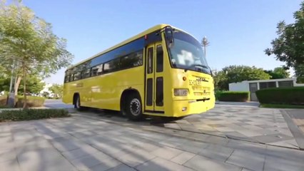 Diana and Roma teach School bus rules