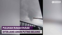 Warga Rekam Detik-Detik Terbentuknya Angin Puting Beliung yang Landa Cidahu Sukabumi