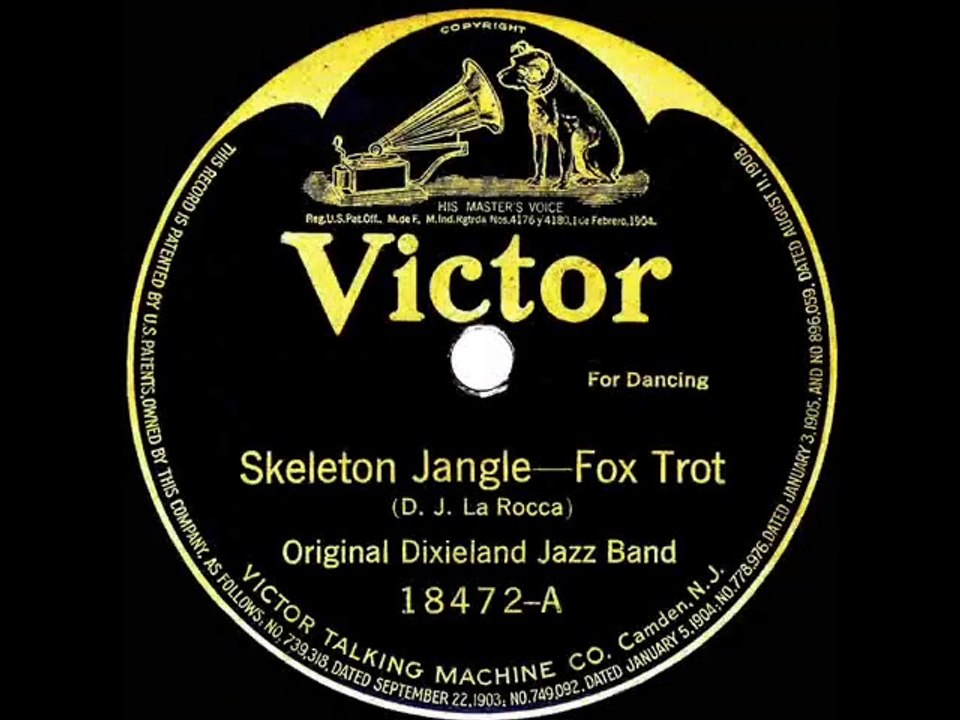 1918 Original Dixieland Jazz Band - Skeleton Jangle
