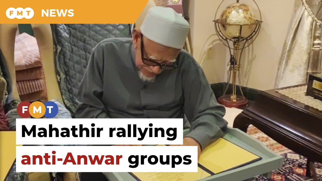 Dr M rallying anti-Anwar groups with ‘Malay Proclamation’, say analysts