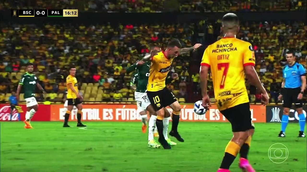 Libertadores 2023  Barcelona-EQU x Palmeiras (Grupo C) com Luís Roberto (Globo) 1º tempo