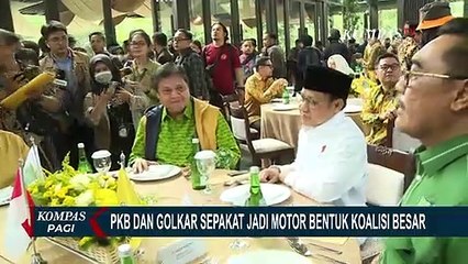 Partai Golkar dan PKB Sepakat Jadi Motor Bentuk Koalisi Besar
