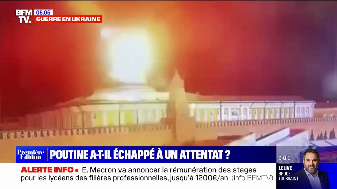 Drones au-dessus du Kremlin: Zelensky rejette toute implication de l'Ukraine