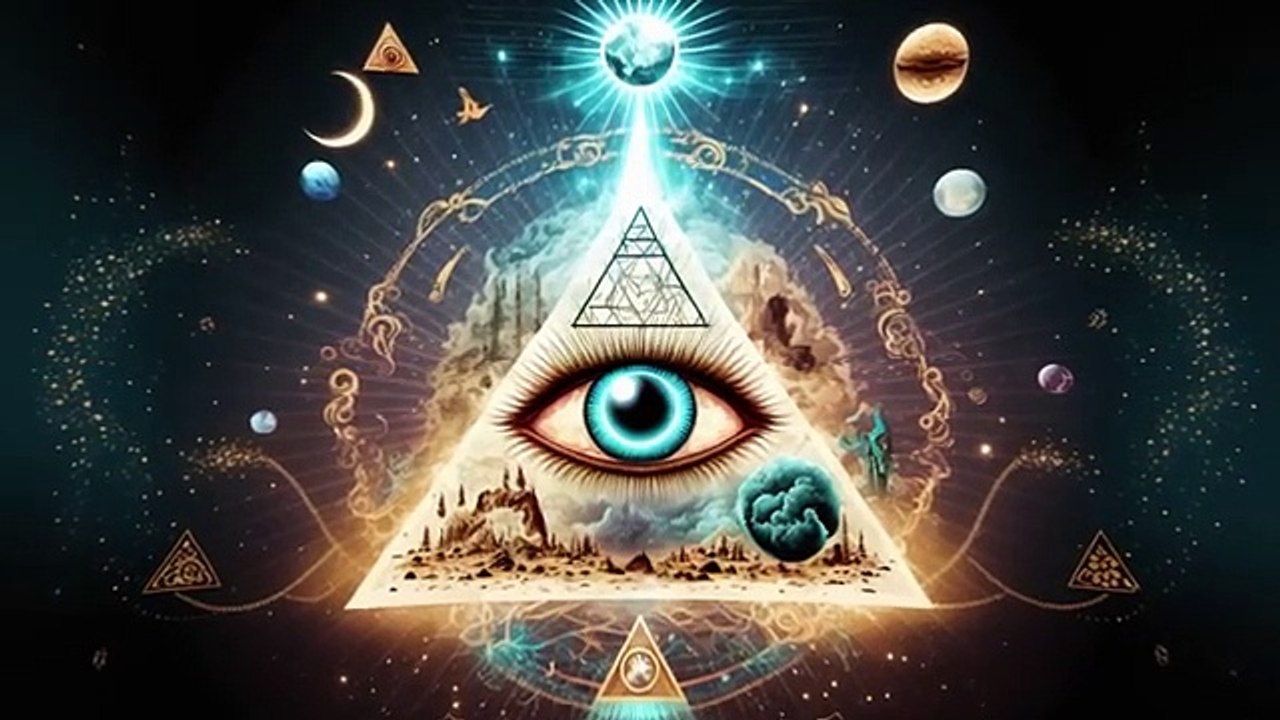 The Eye of Providence. Mystical Art. Midjourney Artworks Compilation               L'Oeil de la Providence. Art Mystique. Compilation d'œuvres d'art de mi-journée