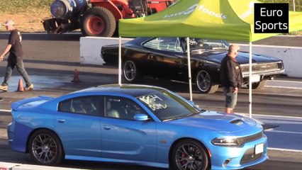 Old vs New School - drag racing