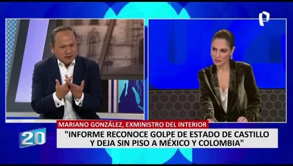 Mariano González: "El informe de la CIDH reconoce el golpe de Estado de Pedro Castillo"
