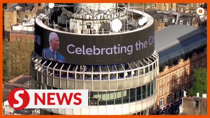 London's iconic BT Tower celebrates coronation