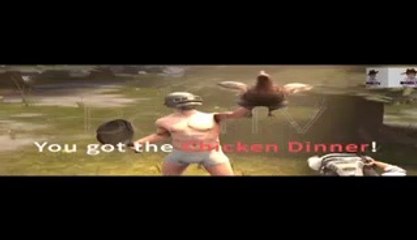 Chicken Dinner victor |PUBG Animation: AIRPLANE Funny Moments