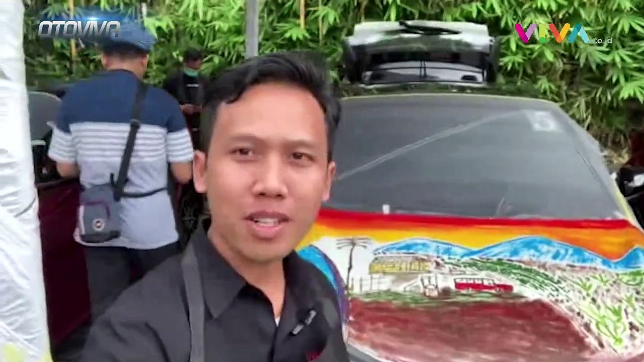 Serunya Corat-coret Kap Mesin ALL NEW AGYA GR SPORT di Bali