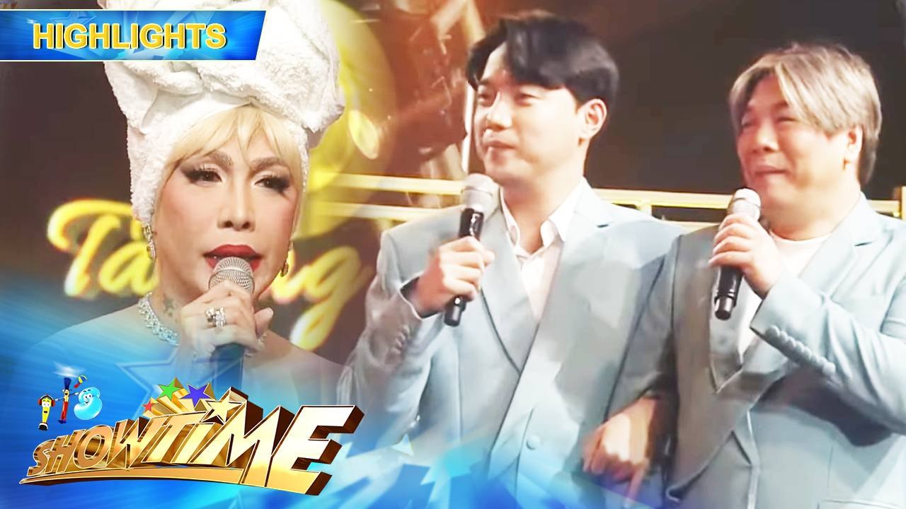 Vice Ganda notices that MC and Ryan are wearing similar clothes | It's Showtime