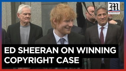 Ed Sheeran gives statement after winning copyright battle
