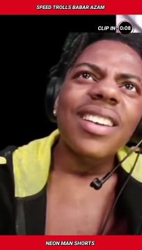 Speed Trolls Babar Azam.Says Virat Kohli Better! | IShowSpeed Virat Kohli Babar Azam Facts #shorts