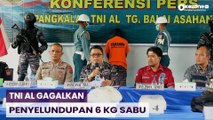 TNI AL Tangkap TKI Ilegal yang Selundupkan 6 Kg Sabu dari Malaysia