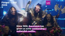 The most eye-catching outfits in the history of Eurovision