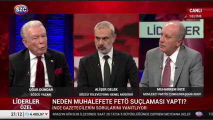 Скачать видео: Uğur Dündar’dan Sözcü TV’de Muharrem İnce’ye tarihi ayar