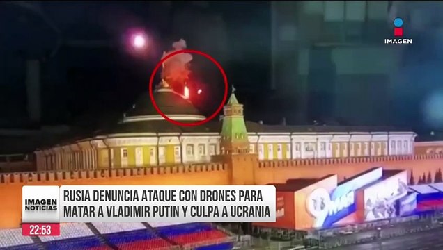 Rusia acusa a Ucrania de intentar matar a Vladimir Putin