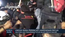 Unjuk Rasa Peringati Hardiknas Ricuh di jalan sultan alauddin Makassar