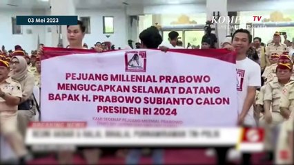 Pidato Reuni Akbar Purnawirawan, Prabowo Sebut Ganjar dan Anies Putra Terbaik Bangsa