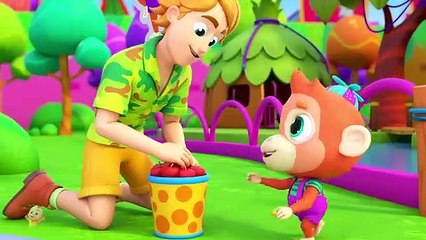 Wheels On The Bus Go Round and Round  Bus Song  Nursery Rhymes and Kids Songs with Zoobees