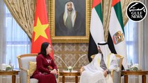 UAE President and Vietnamese Vice President meet to discuss bilateral relations