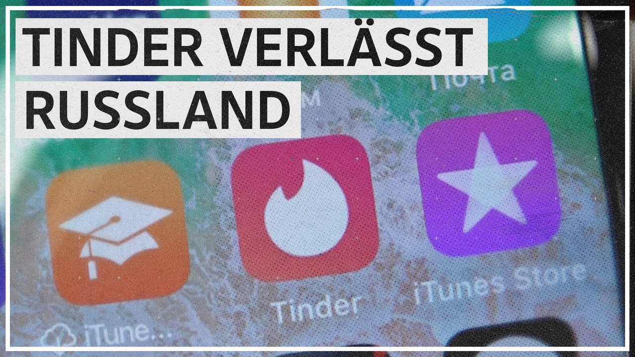 Tinder zieht sich aus Russland zurück