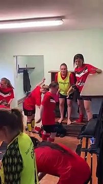 LA FÊTE APRES LA VICTOIRE DE NOS SENIORS FEMININES A CALUIRE