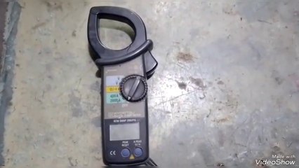 how to use a multimeter clamp meter_amp_meter(720p)