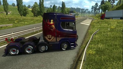 Scania S High Roof  Premium Edition Truck Ets2 | 4k GamePlay | 910Km Long Driving | RedhostGaming