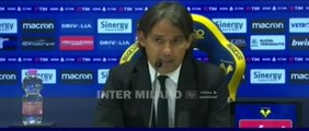 Verona-Inter 0-6 * Le dichiarazioni di Simone Inzaghi nel post-match