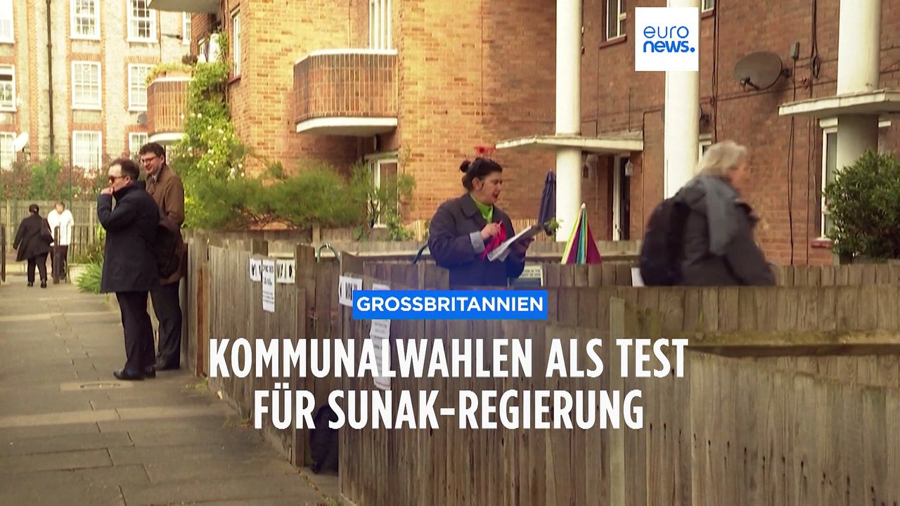 Erster Test für Premier Sunak bei britischen Kommunalwahlen