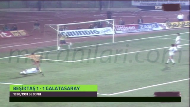 Beşiktaş 1-1 Galatasaray [HD] 24.11.1990 - 1990-1991 Turkish 1st League Matchday 12 + Post-Match Comments (Ver. 1)
