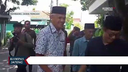 Sowan ke Gus Mus, Ganjar : Bahas Sambel Terong