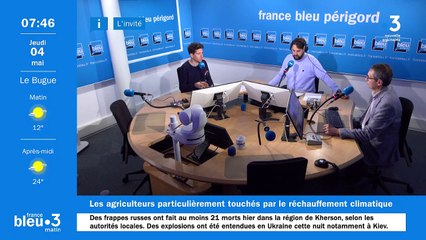 Jean-Philippe Granger, président de la chambre d'Agriculture de Dordogne