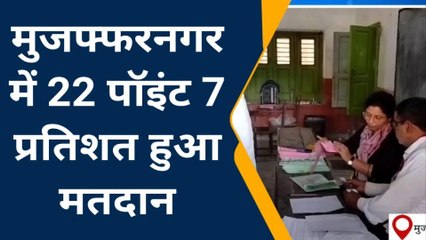 वोटिंग अपडेट: मुजफ्फरनगर में 12 बजे तक क्या है बूथों का हाल, देखिये