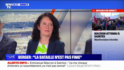 Irène Tolleret, députée européenne Renaissance: "À titre personnel, je suis fan" de Laurent Berger