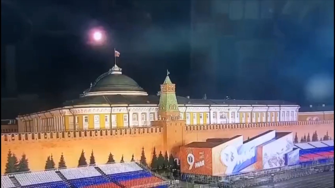 Drohnenanschlag auf Kreml sei von Russland inszeniert
