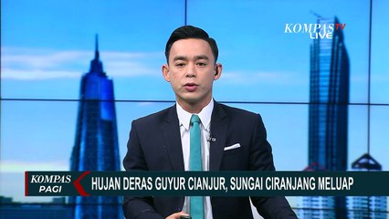Hujan Lebat Guyur Kabupaten Cianjur: Sungai Ciranjang Meluap, Tebing 5 Meter Longsor!