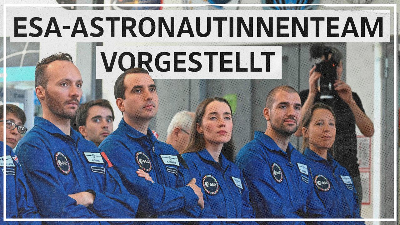 Neues ESA-Astronautinnenteam vorgestellt