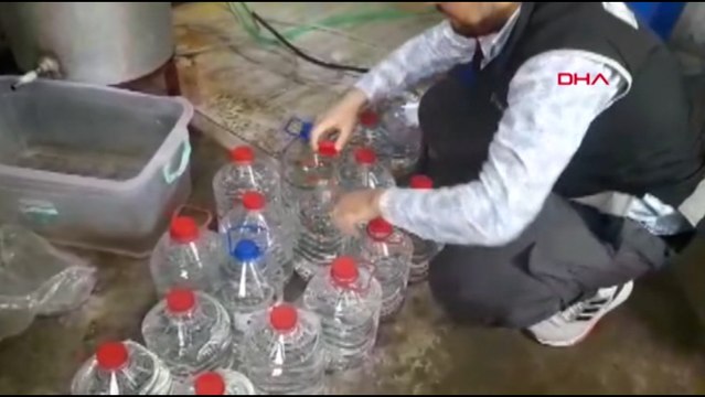 Adana'da sahte ve kaçak içki operasyonu: 9 gözaltı