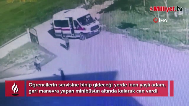 Diyarbakır’da kahreden son! Yaşlı adamın bindiği öğrenci servisi sonu oldu