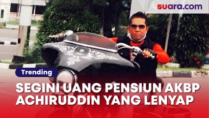 Pantas Banding, Segini Uang Pensiun AKBP Achiruddin yang Lenyap Usai Dipecat