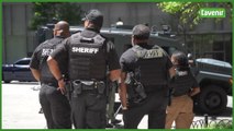 Etats-Unis: les forces de l'ordre sur place après des tirs à Atlanta