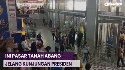 Presiden akan Kunjungi Tanah Abang, Ratusan Warga Berkumpul